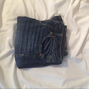 American eagle dark wash jeans