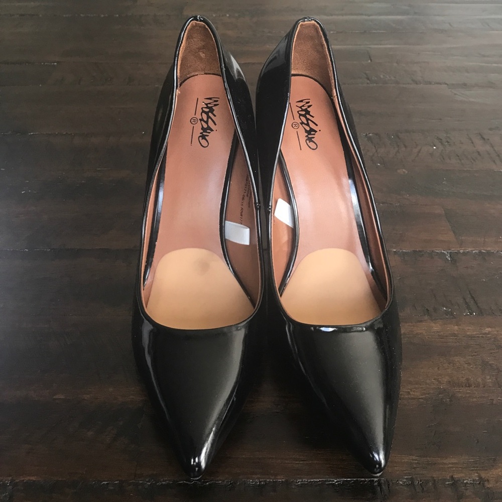 Black Patent Leather Pumps