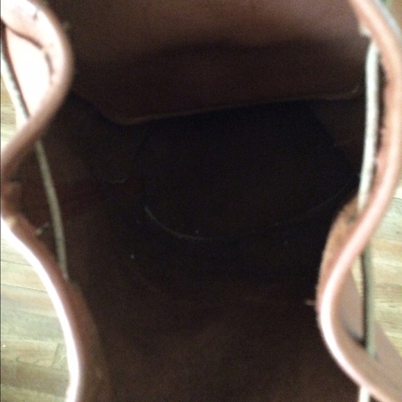 Vintage Coach Legacy duffel backpack tan main image 4