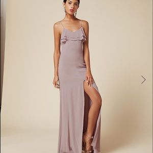 Reformation bridesmaids dress