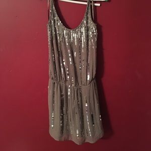Arden B.  Sequin Waterfall Dress