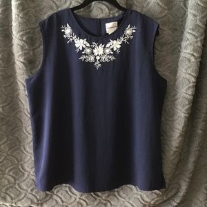 Closing Closet Sale! BonWorth MP Sleeveless Blouse