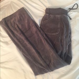 Fake grey juicy couture sweatpants