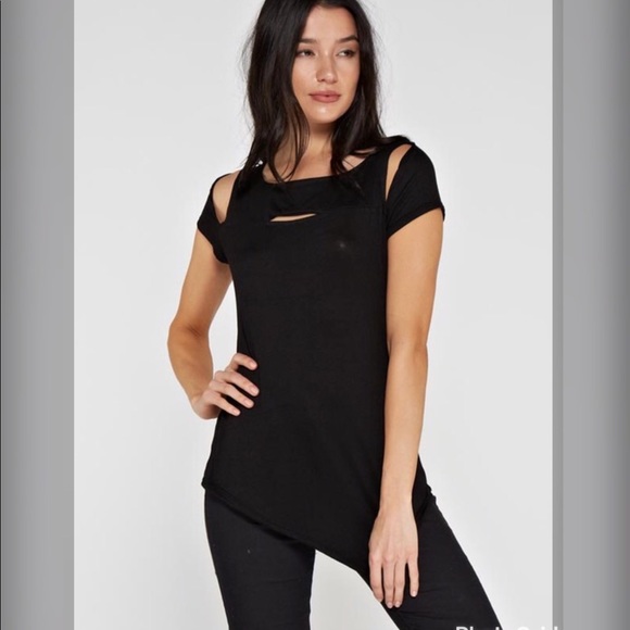 Tops - PLUS--ONLY TWO 3X LEFT!!  Lani Black Chic Top