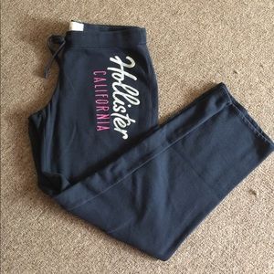 Hollister sweat pants size Large