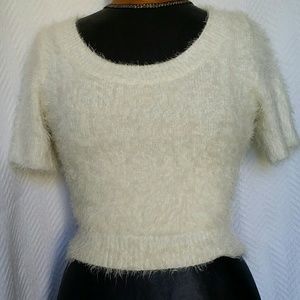 AA cropped sweater.