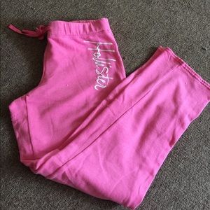 Hollister sweat pants size large