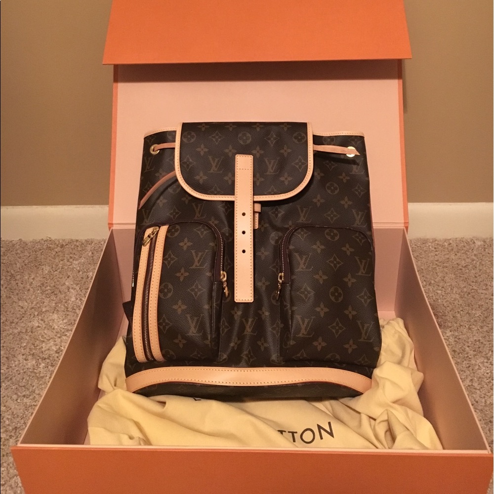 Sold Authentic Louis Vuitton Bosphore Backpack