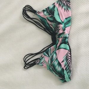 Tropical bikini top