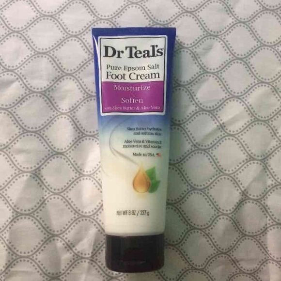 Dr Teals Pure Epsom Salt Foot Cream - Picture 1 of 1