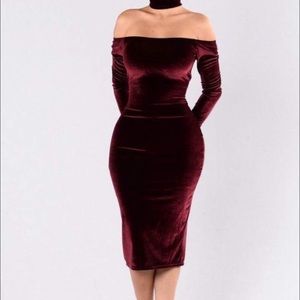 Velvet dress