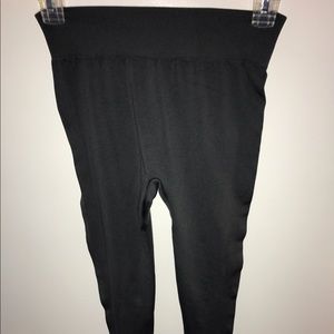 Grey spandex leggings