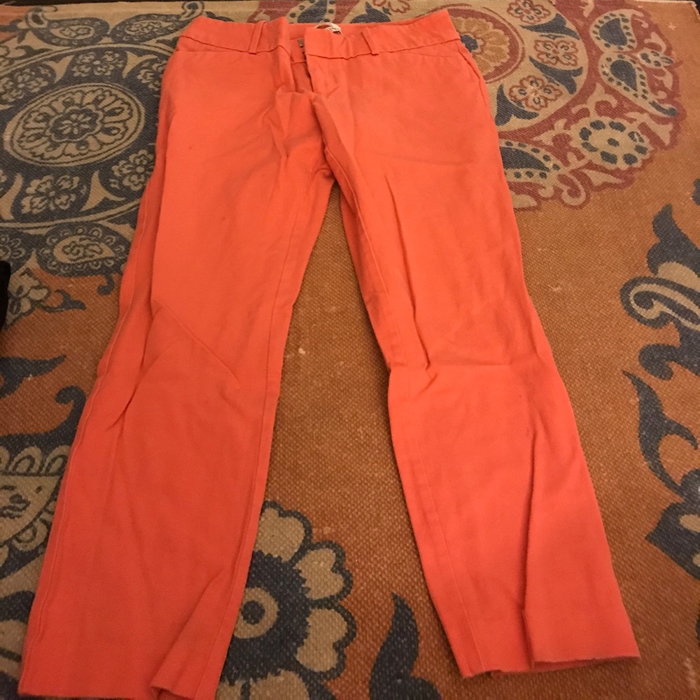 Cute coral dress pants