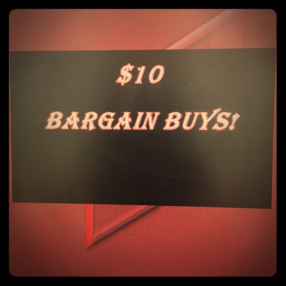 $10 items.... Going going gone!!!