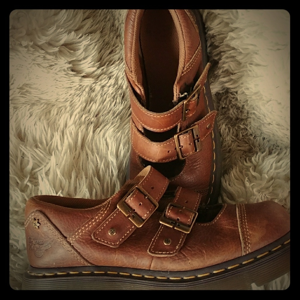 Dr Marten's Mary Jane style loafers
