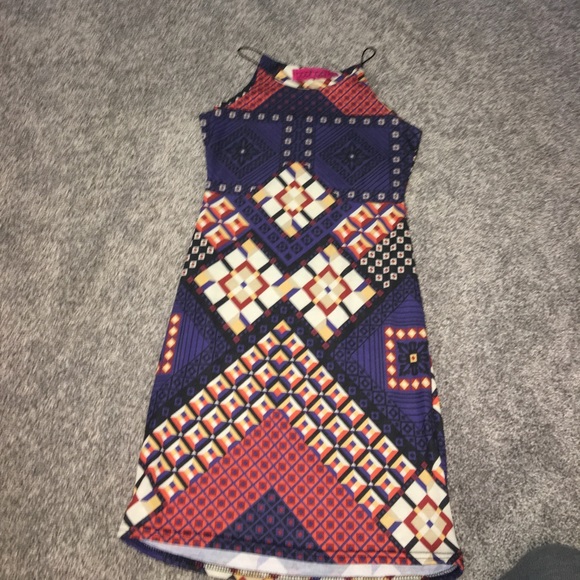 Boohoo patterned dress - Picture 1 of 1