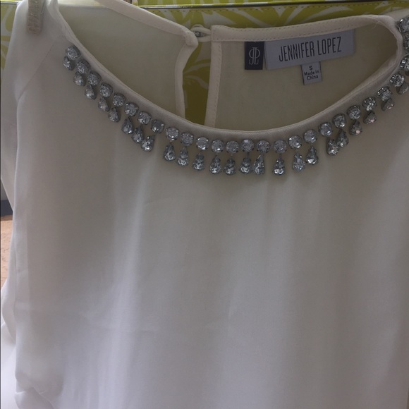 Jennifer Lopez sheer blouse - Picture 2 of 4