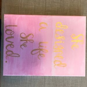 Ombre Custom Canvas