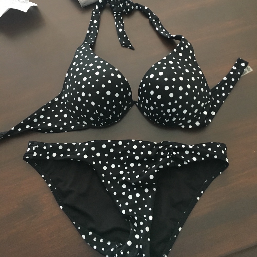 Victoria Secret halter push up top bikini