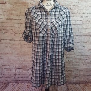 Max Studio Baby Doll Tunic Sz L