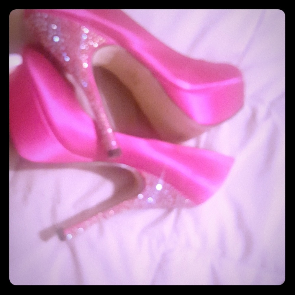 pink heels