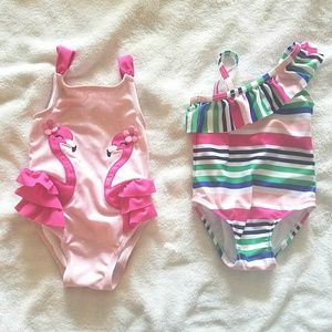 Toddler bathing suits - 2 for the price of one!