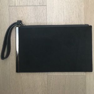 Faux Fur Clutch/Wristlet