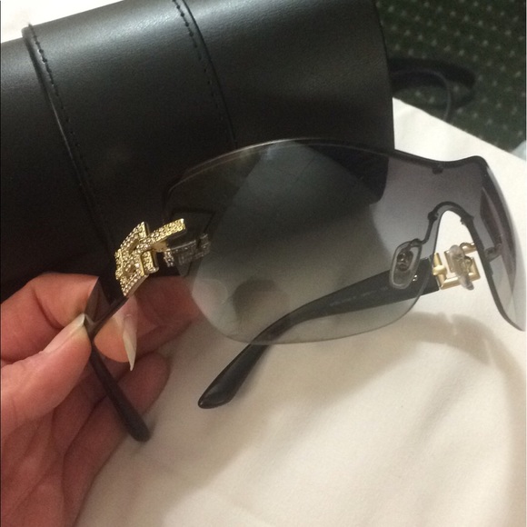Swarovski crystal Versace sunglasses