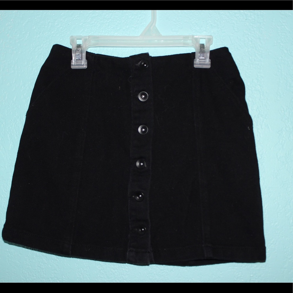 Forever 21 button up skirt