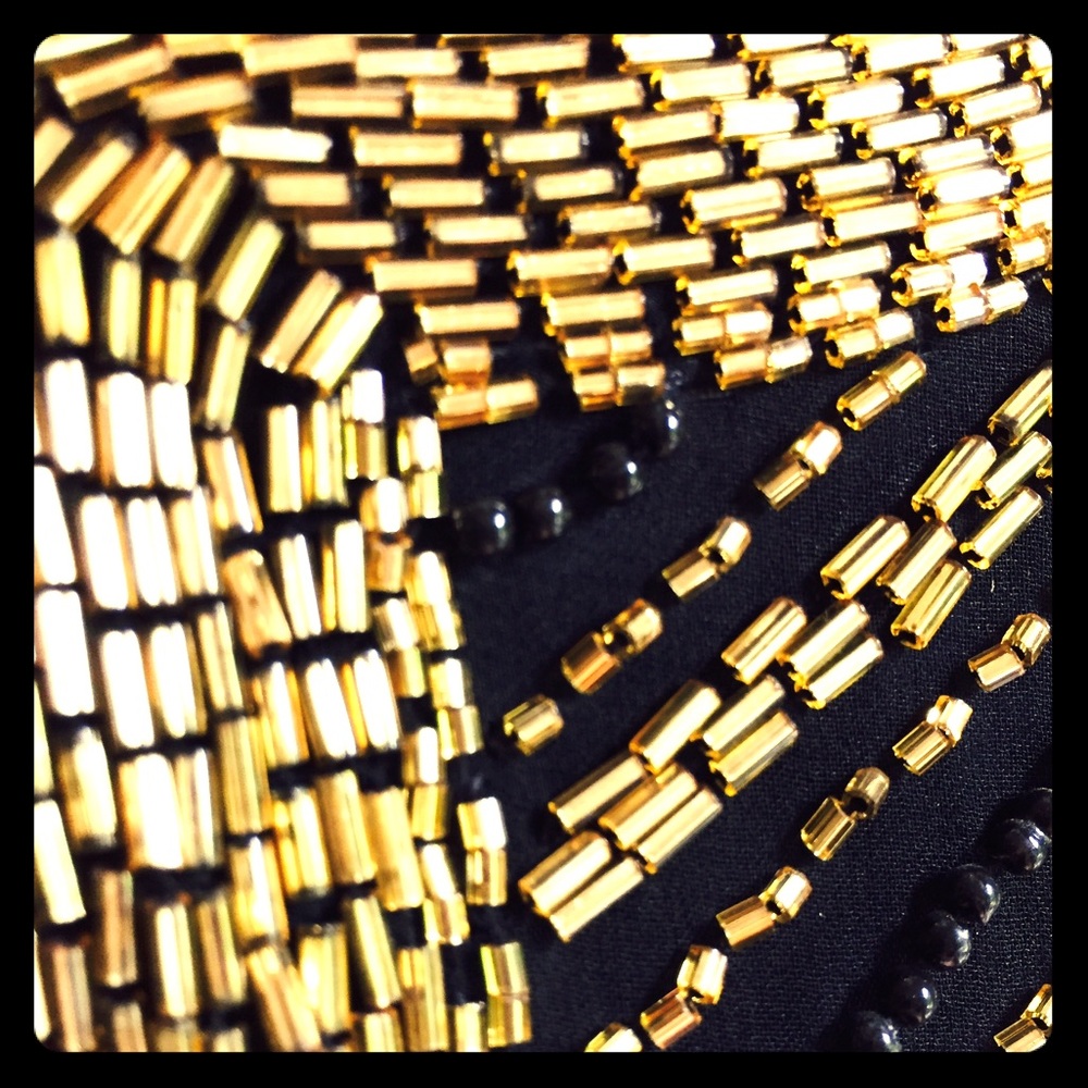 Vintage Late 80's Hand Beaded Jacket