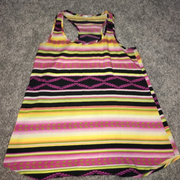 Brand - Blue Sketch. Aztec racerback. - Picture 1 of 1