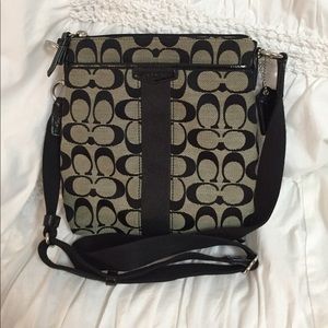Coach Crossbody in Signature Jacquard