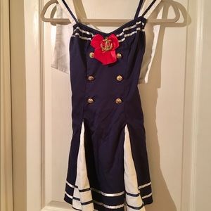 ⚓️⚓️Sailor costume! Worn once!!⚓️⚓️