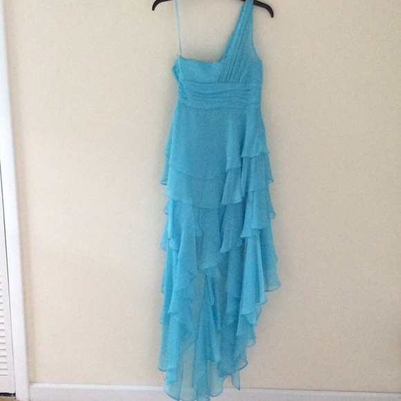 Turquoise Prom Dress - Picture 2 of 2