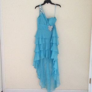 Turquoise Prom Dress