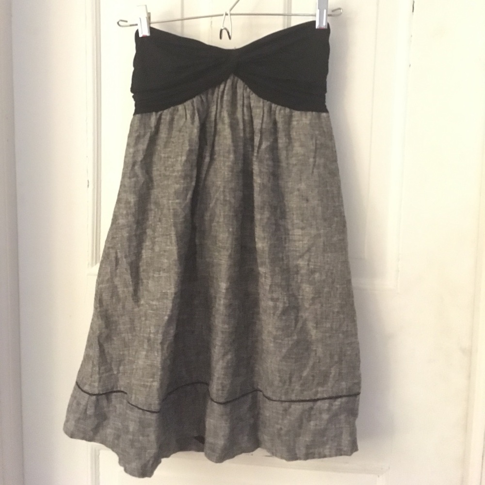 Tube top mini dress