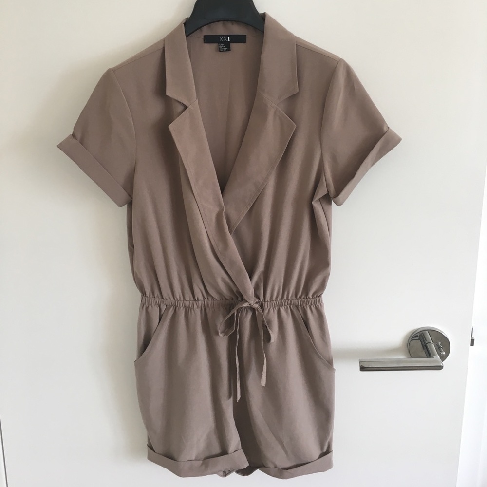 Beige Romper
