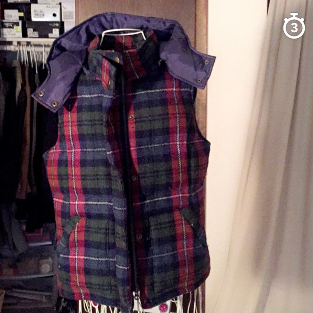 Madewell down vest