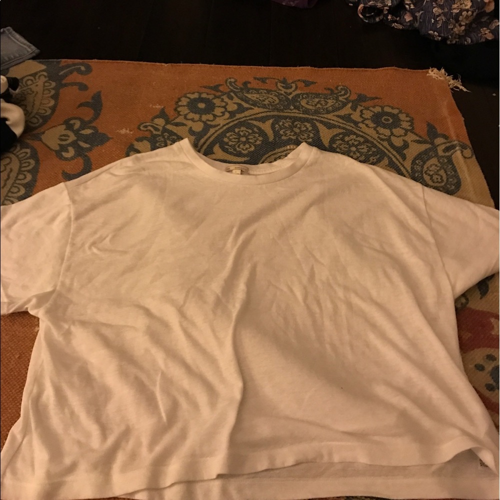 Gap white crop top