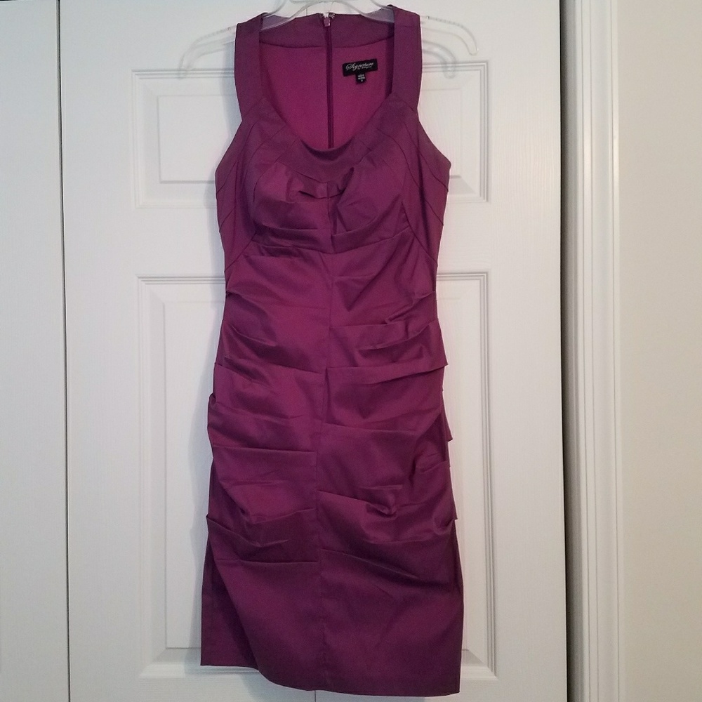 Rouched dress