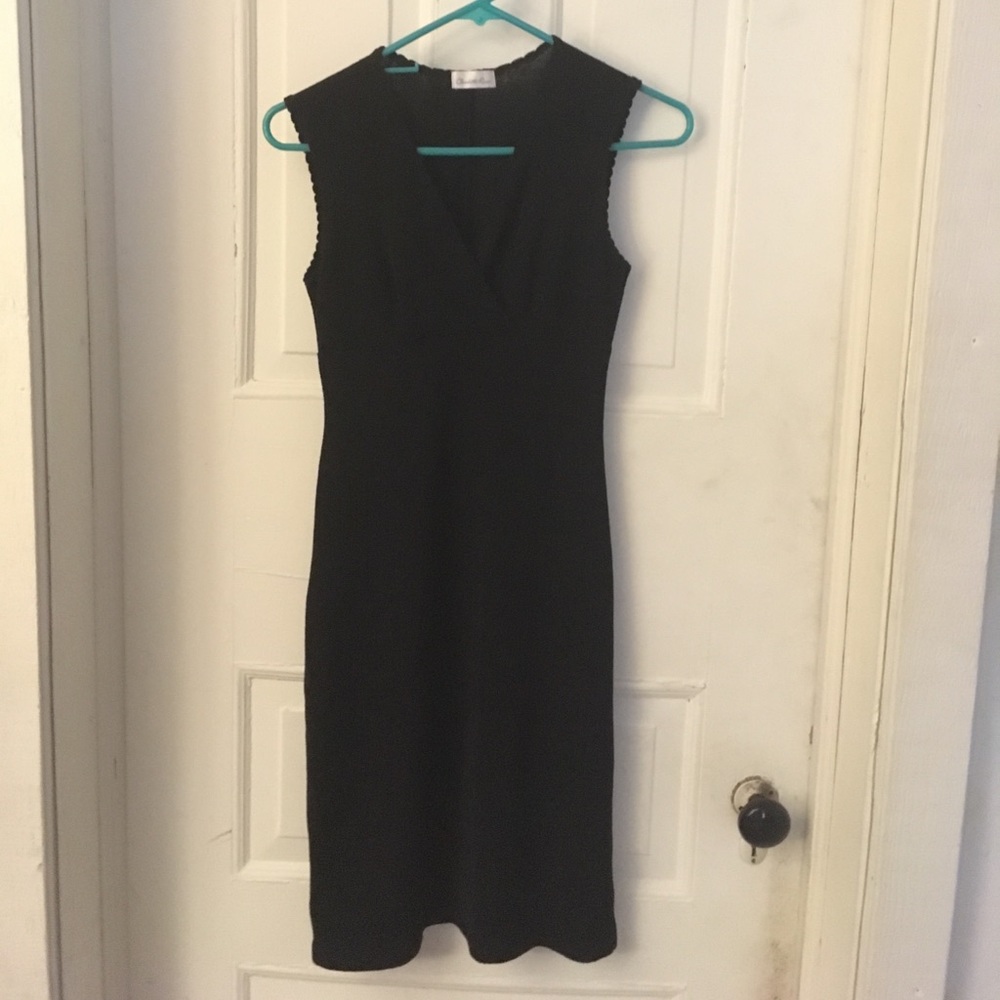 Simple black dress