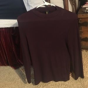 Long sleeved top