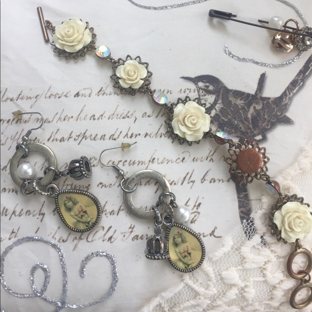 Vintage inspired costume jewelry