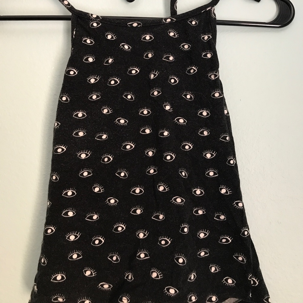 Brandy Melville Eye halter top