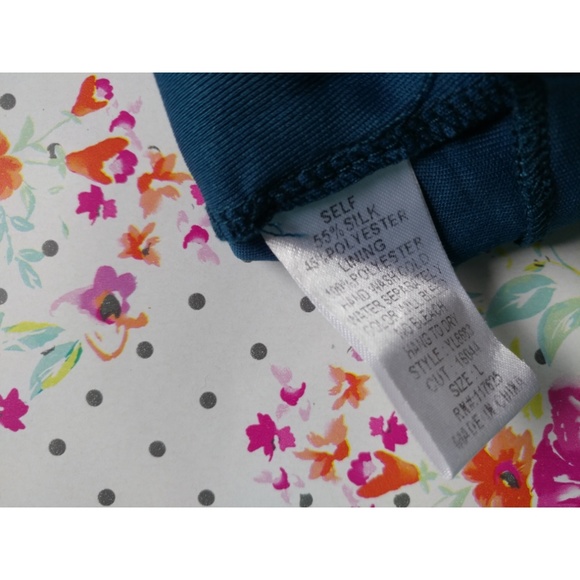 Dainty Blue Gem Toned Dress - Picture 6 of 8