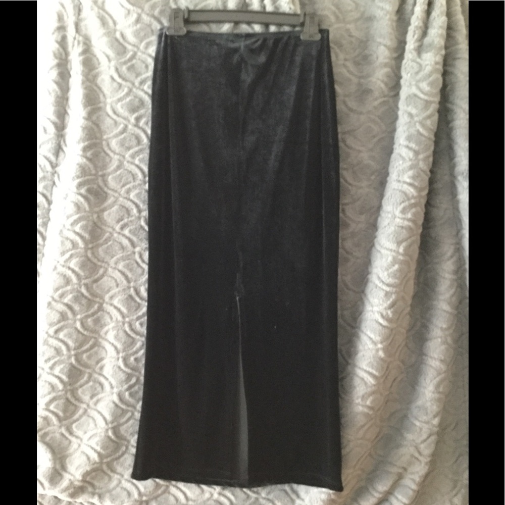 Closing Closet Sale! Vol1 black Poly/spandex skirt