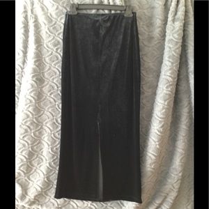 Closing Closet Sale! Vol1 black Poly/spandex skirt