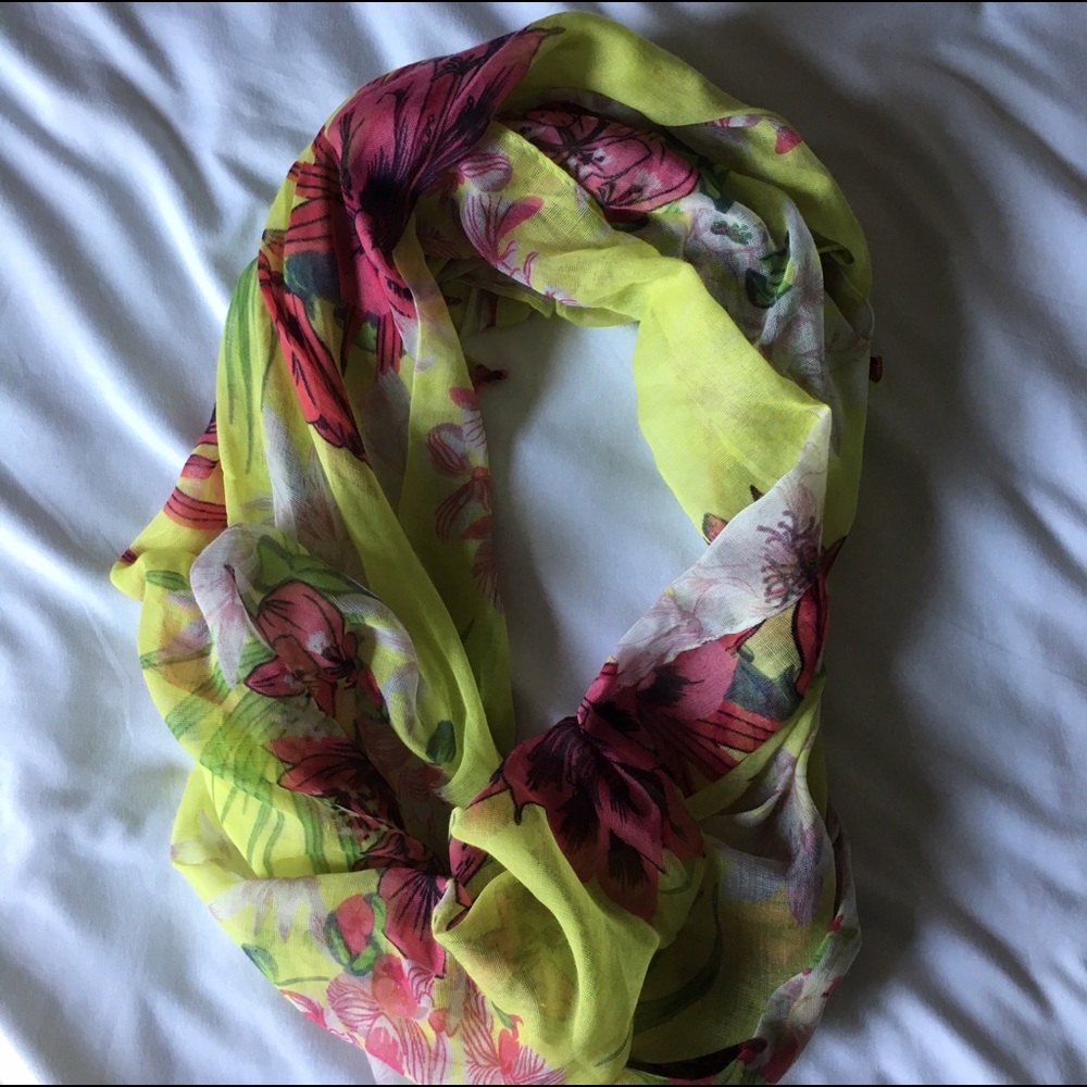 Floral scarf