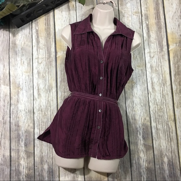 Tommy Bahama Tops - 🎈Tommy Bahama Purple Silk Blouse