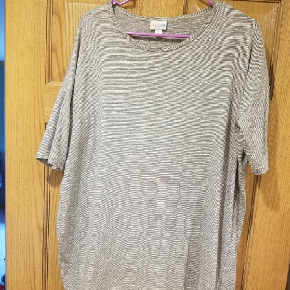 Grey Irma shirt from LulaRoe